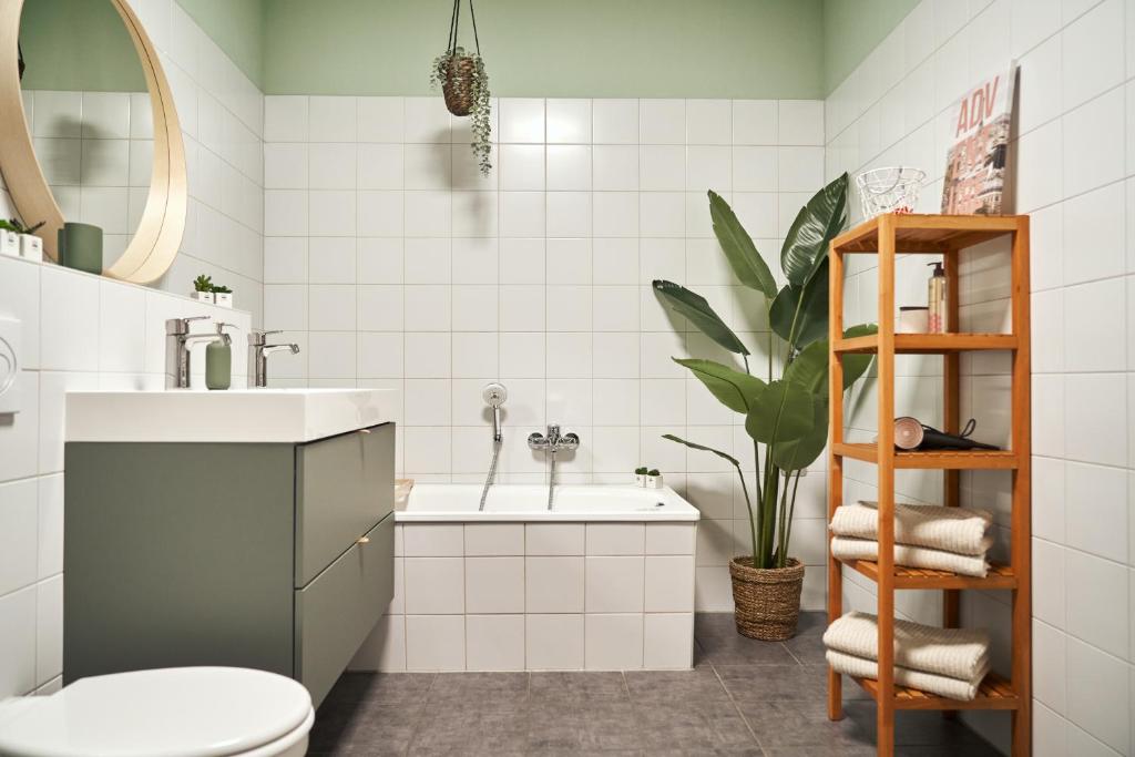 Cityloft - im Zentrum, inkl Parkplatz, Netflix, 3-Raum - 3