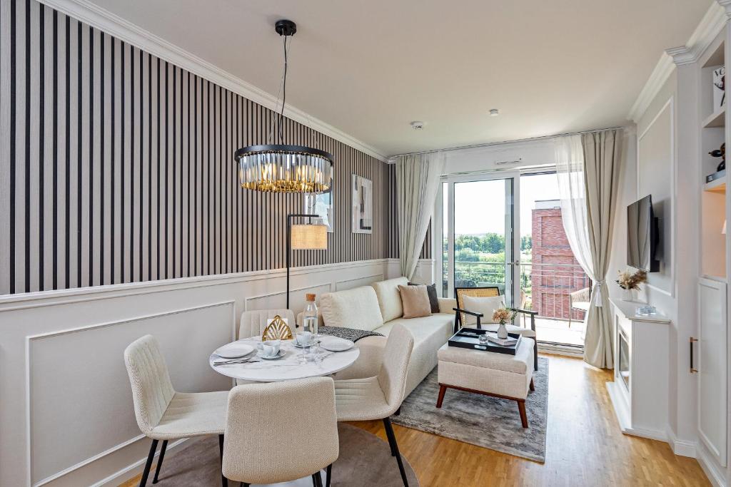 Art Deco Residence Elbblick Parken Küche - 24