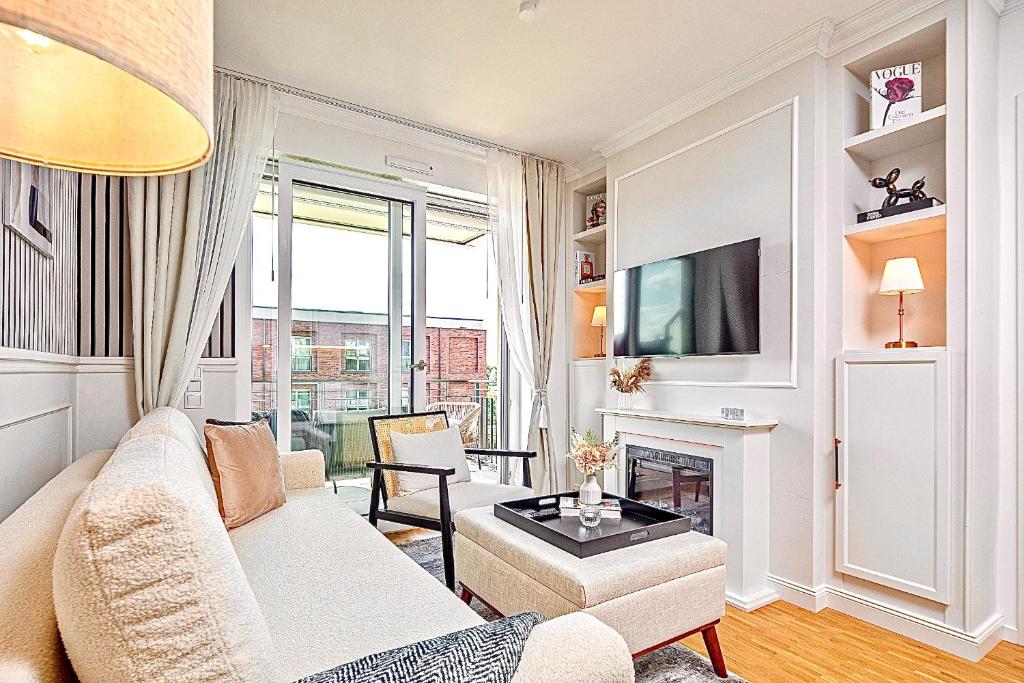 Art Deco Residence Elbblick Parken Küche - 9