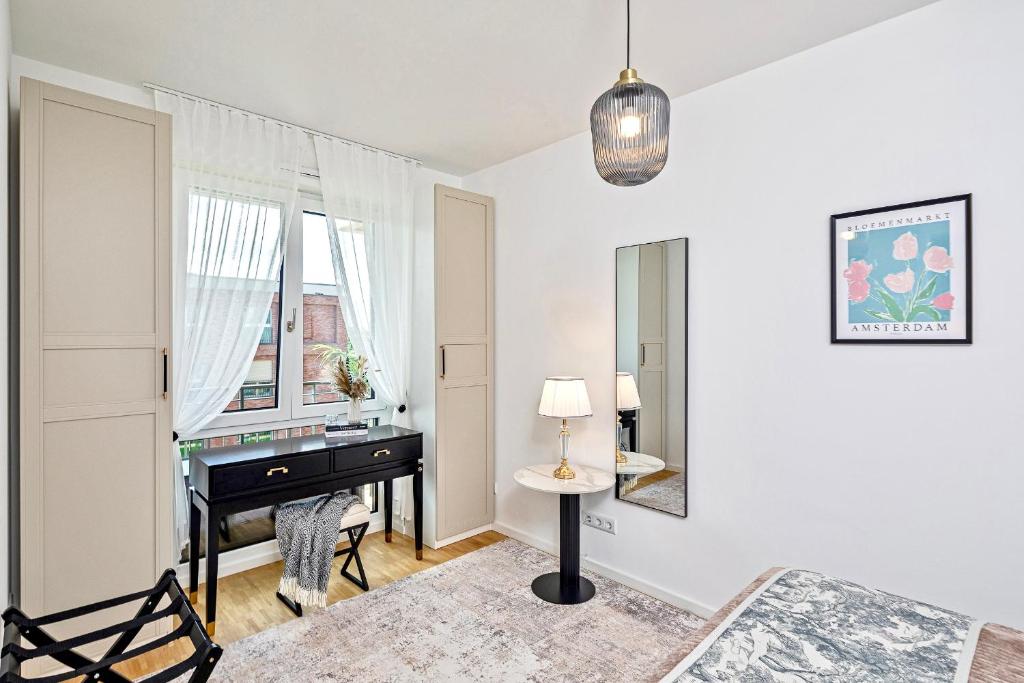 Art Deco Residence Elbblick Parken Küche - 7