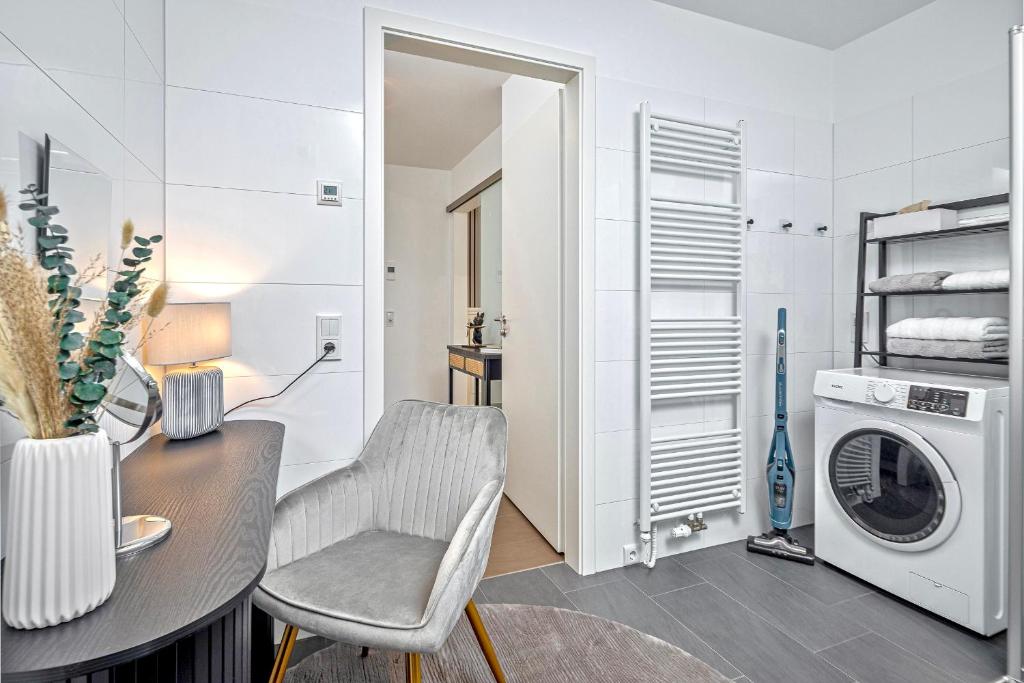 Art Deco Residence Elbblick Parken Küche - 18