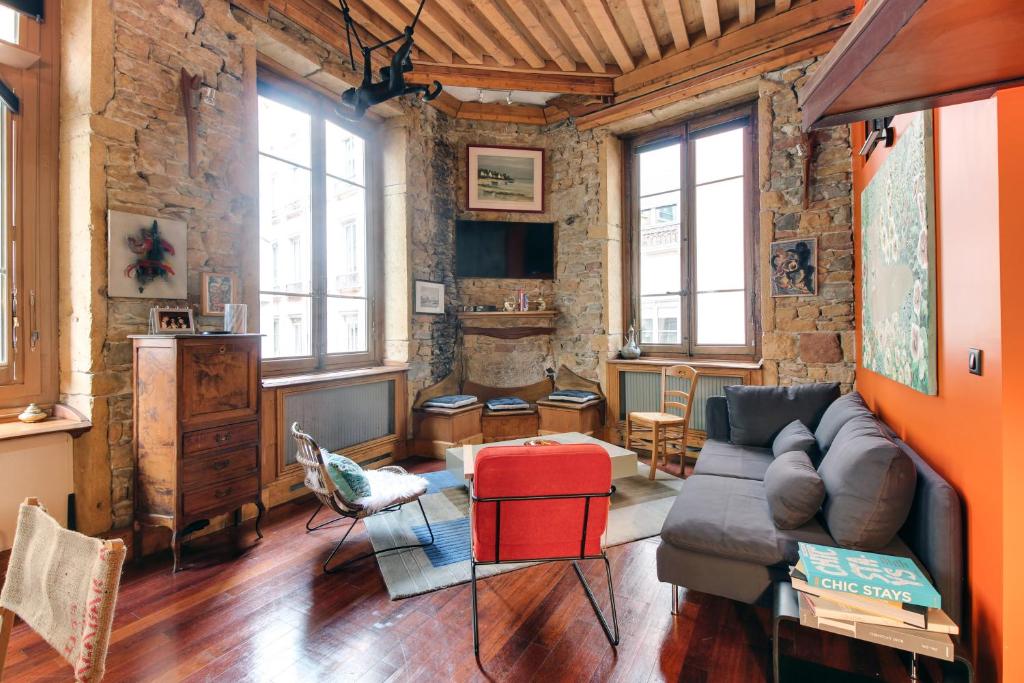 Central & Atypique T3 Parking privé Opera/Terreaux - 11