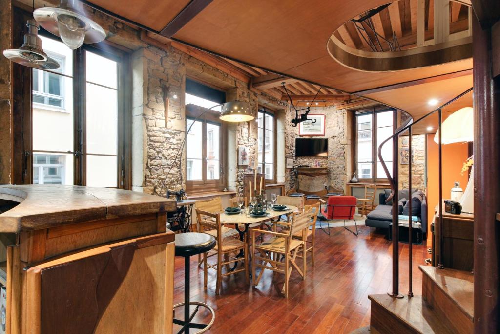 Central & Atypique T3 Parking privé Opera/Terreaux - 8