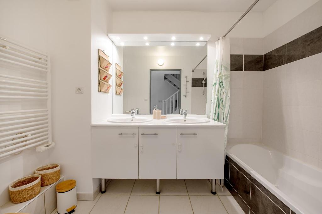 Le Surf : Triplex (T4) parking, rooftop et clim - 8