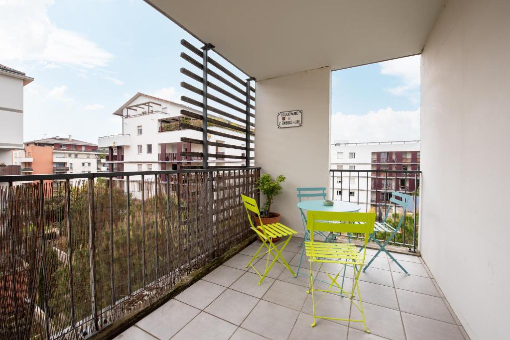 Le Surf : Triplex (T4) parking, rooftop et clim - 14