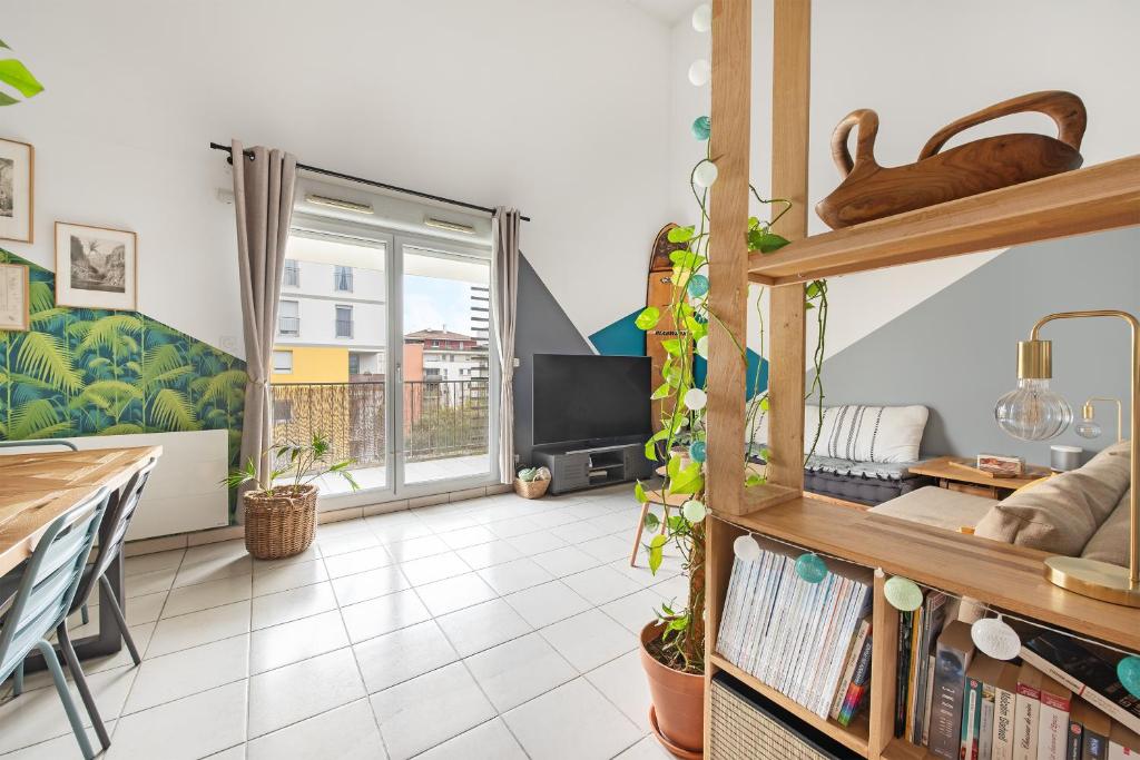 Le Surf : Triplex (T4) parking, rooftop et clim - 5