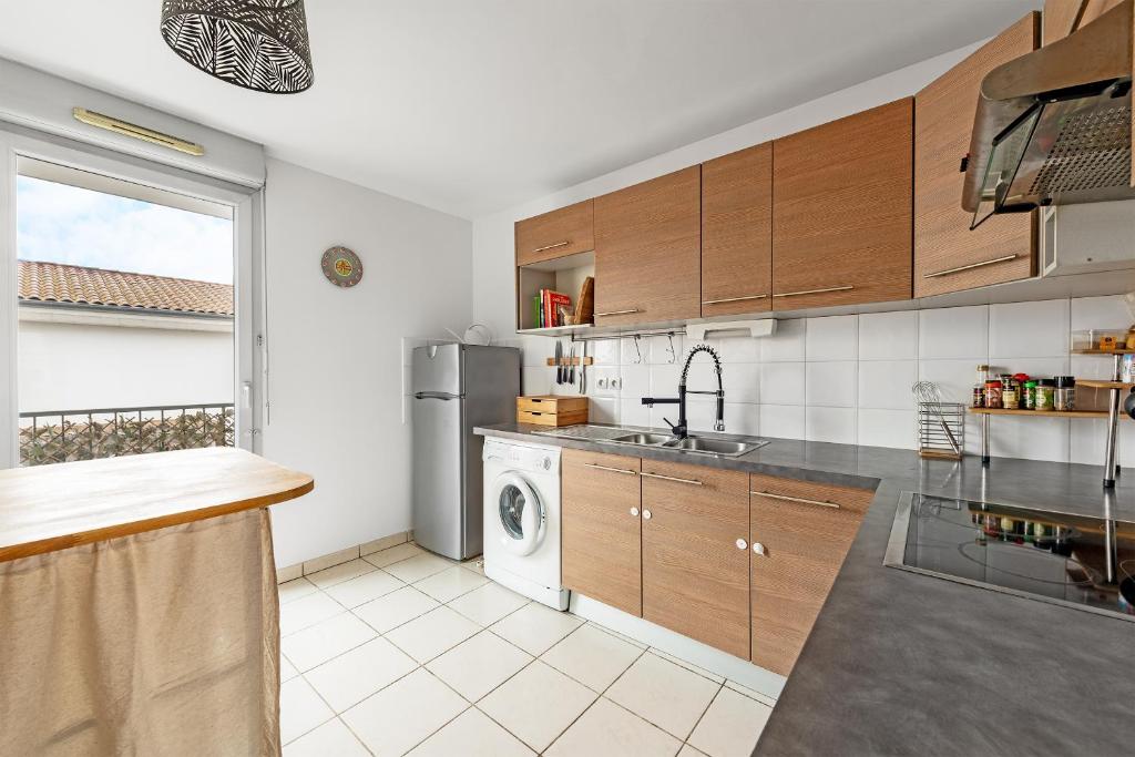 Le Surf : Triplex (T4) parking, rooftop et clim - 9